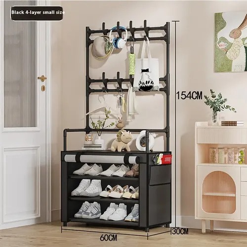 Miniatura 2 de Zapatero Perchero Organizador Con Forro